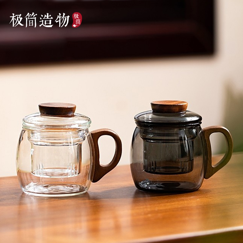 迷你墩墩杯茶水分离泡茶杯