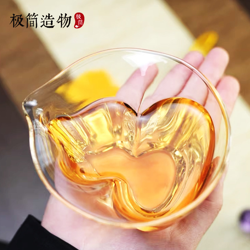晶焱葫芦高硼硅玻璃公道杯