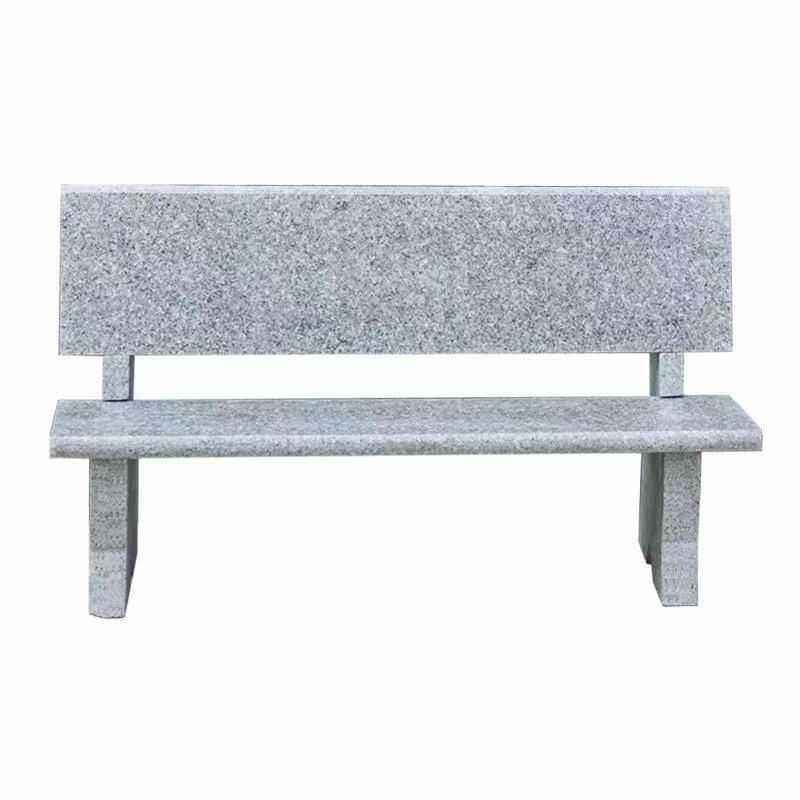 石凳石椅户外庭院公园长条花园石头大理石凳子室外别墅休闲靠背