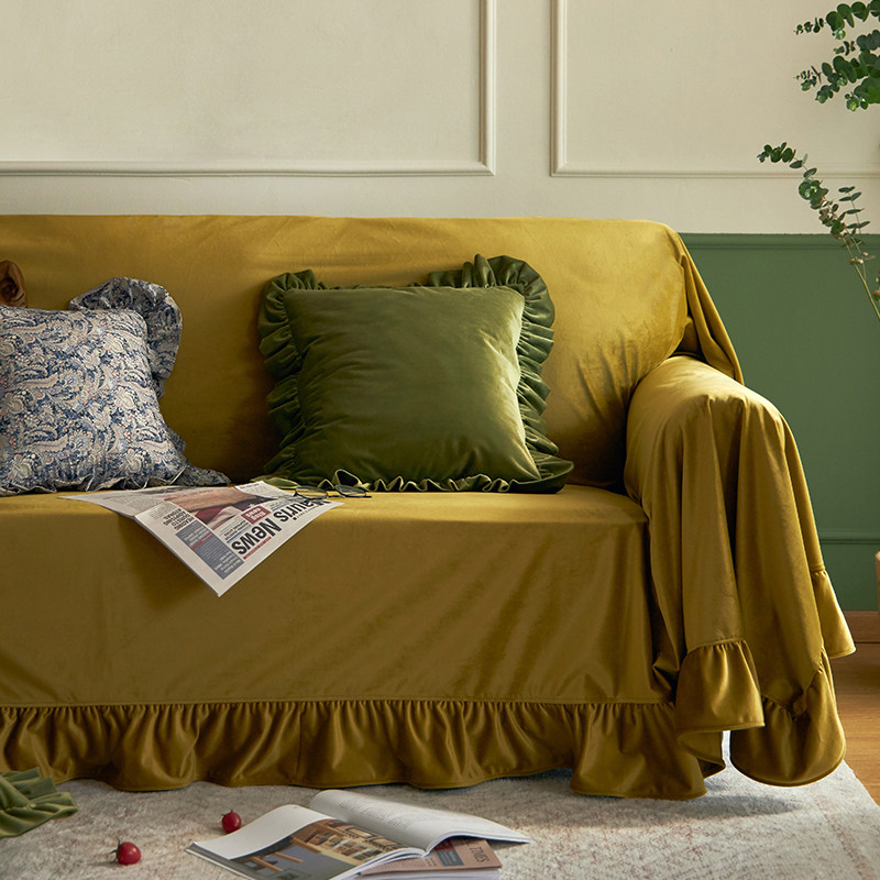 丝绒沙发盖布客厅沙发套罩全包万能法式沙发巾防猫抓美式轻奢百搭,居家布艺,沙发套,淘宝优惠券,粉丝福利购,淘宝优惠卷