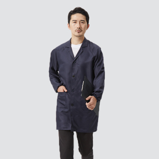 防尘工作服短款 蓝大褂实验服耐磨加长加厚服罩衣劳保透气工厂车间