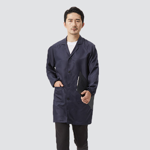 短款大褂厚款长袖工作服工装罩衣