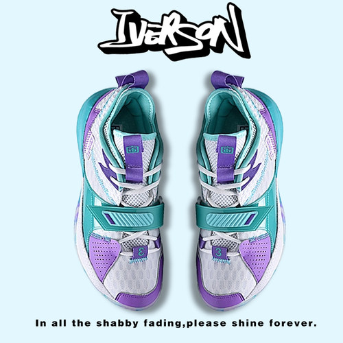 艾弗森低帮秋冬减震后卫篮球鞋