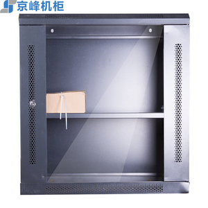 京峰网络设备威龙款19英寸标准一体化12u小墙柜网络交换机路由器电脑家用弱电壁挂机柜厂家直营定制