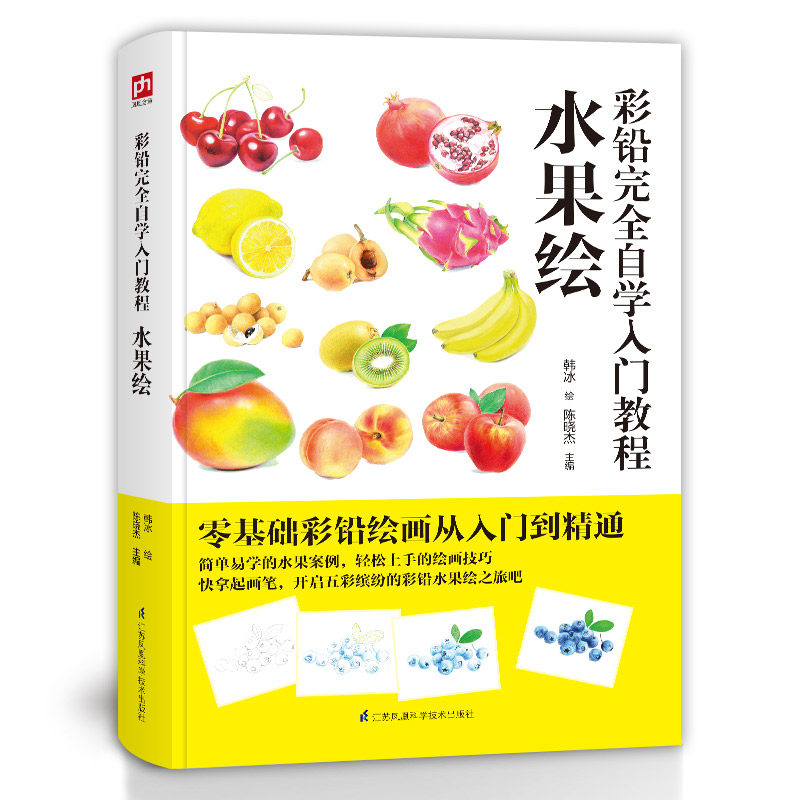 水果绘 零基础彩铅绘画从入门到精通 彩铅绘画技法书 简单易学水果