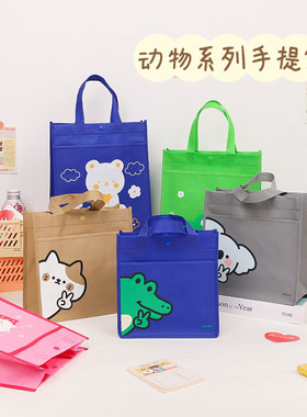 卡通图案无纺布手提袋环保袋