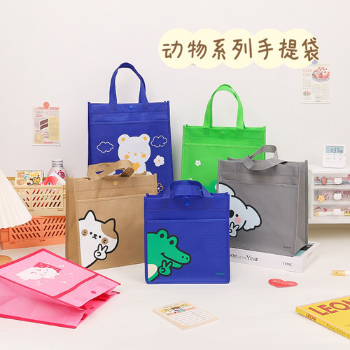 卡通图案无纺布手提袋环保袋