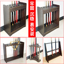 台球杆落地球杆架桌球放置架台球厅放杆器公杆收纳架台球用品配件