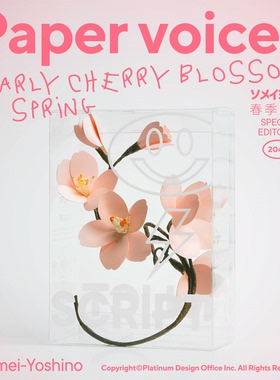 『 PAPER VOICE LAB 意义之花 』便携花植家居装饰礼物情人节