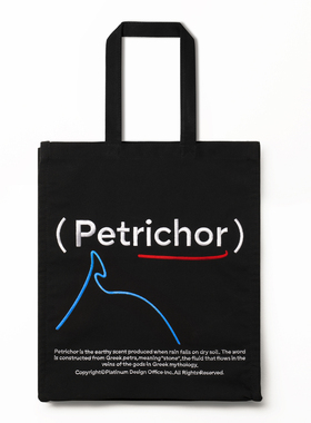 PAPERVOICE限定款 托特 帆布包 单肩手提简约大容量 潮流加厚新款