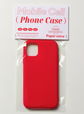 PAPERVOICE 多色柔软水果壳 超轻空气感 TPU 百搭手机壳 裸机时髦