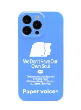 Paper voice氛围感原创设计感趣味苹果手机壳精孔17promax高级小众ins风装饰小众软壳保护套防摔时髦简约