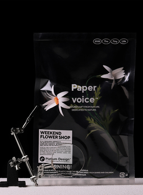 『 PAPER VOICE LAB 意义之花 』便携花植艺术纸花空间装饰花卉