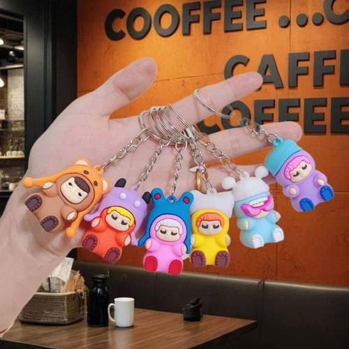 新款wakuku哇库库公仔钥匙扣汽车挂件可爱公仔派对系列盲盒公仔