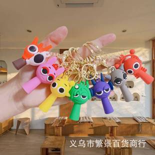 跨境摩擦Sprunki Plush节奏盒子游戏周边洞洞乐incredibox小礼品