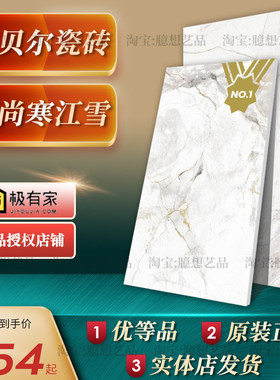 诺贝尔瓷砖寒江雪塞尚印象哑光