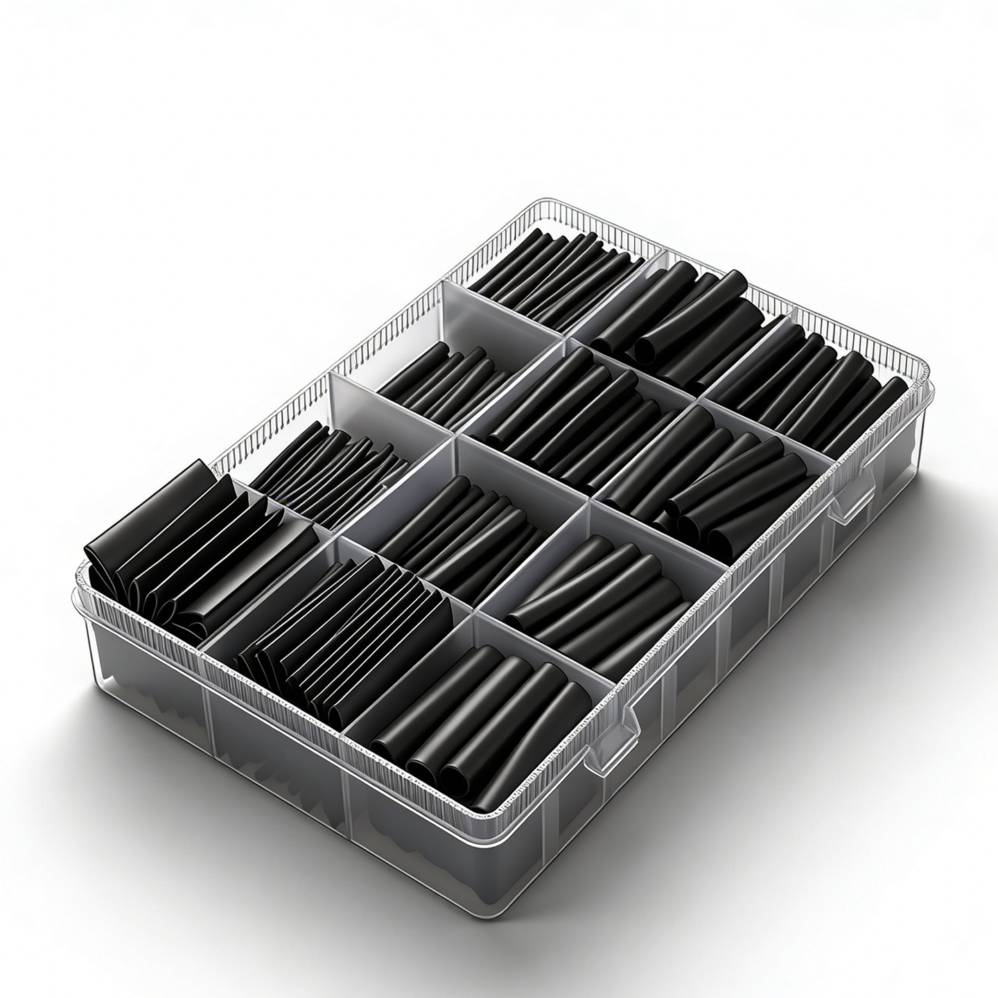 热缩管组合套装黑色数据线绝缘保护接线端子电线保护防水套管