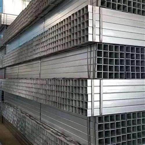 镀锌方管100x100 无缝黑v白方管四方矩形铁钢管100*100镀锌长方u.