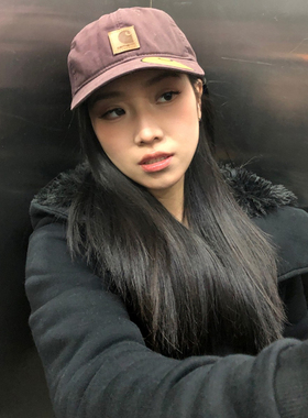 现货正品 Carhartt 卡哈特棒球帽工装水洗弯檐鸭舌帽子男女情侣潮