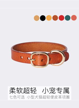 超轻项圈小体宠物舒适感柔软体验