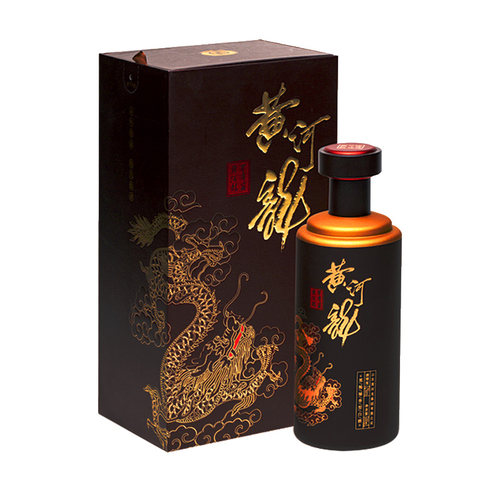 52度黄河龙百年窖黑粮秘香500ml