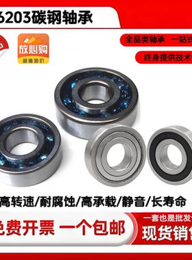 6203碳钢轴承 深沟球轴承高碳钢6203 价格低碳钢轴承大量供应