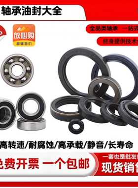 6209轴承油封 6209轴承尺寸45x85x19 丁腈橡胶 氟胶油封6207油封
