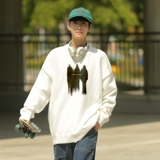 MD5537P55圆领无帽男毛衣时尚个性百搭毛衣男美式高街hiphop潮牌，男装针织衫/毛衣，星座510A-5