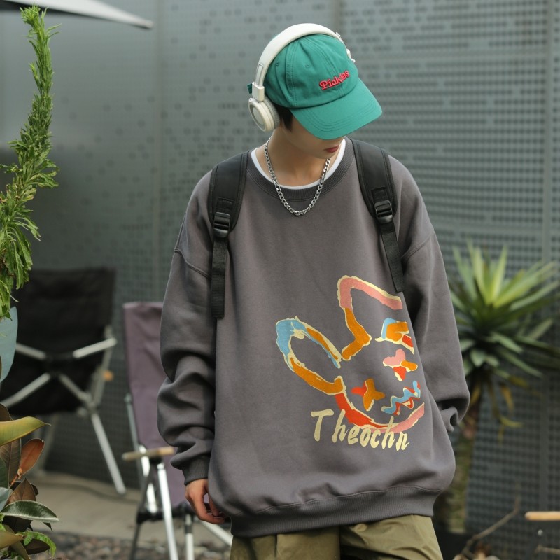 Y6199P40春打底衫圆领印花卫衣棉卫衣长袖打底T卫衣潮牌男装图片 Y6199P40春打底衫圆领印花卫衣棉卫衣长袖打底T卫衣潮牌男装图片
