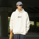 L6215P50秋新品连帽印花宽松棉卫衣长袖外穿卫衣潮牌男装男士外套，男装卫衣，星座510A-5