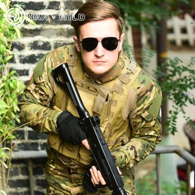 特种兵战术背心户外多功能迷彩马甲军迷cs防护装备黑色防刺防弹衣
