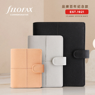 品牌纪念款 英国进口filofax 2024日程本1921 StitchSoft