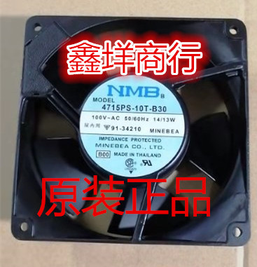 NMB4715PS-10T-B30  12038 100V 三菱电梯控制屏散热器风机 12CM