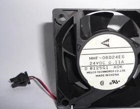 安川变频器风扇MMF-06D24ES-AOK，二线，0.11A  带黑色插头