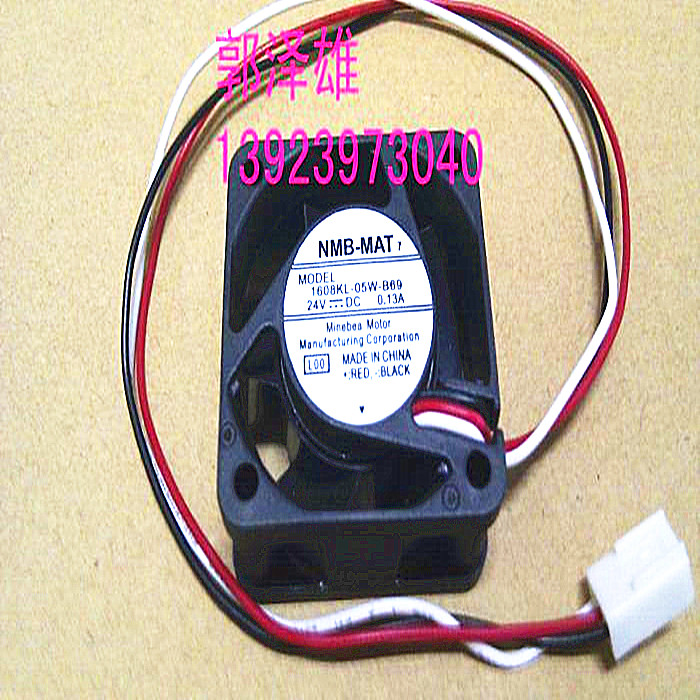 NMB风扇1608KL-05W-B69 24V 0.13A  4020 24V 带检测报警功能现货