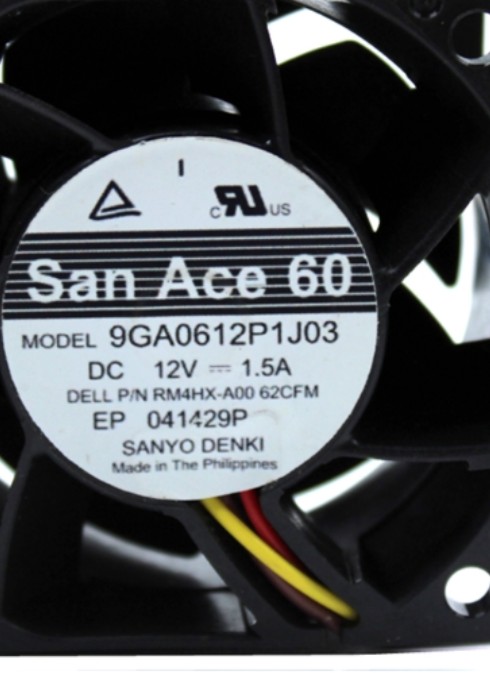 9GA0612P1K611 9GA0612P1J03 三洋SANYO 60*60*38 服务器风扇