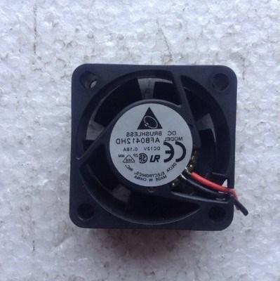 AFB0412HD DC12V 0.18A 原装DELTA 40*40*20MM双滚珠轴流风扇