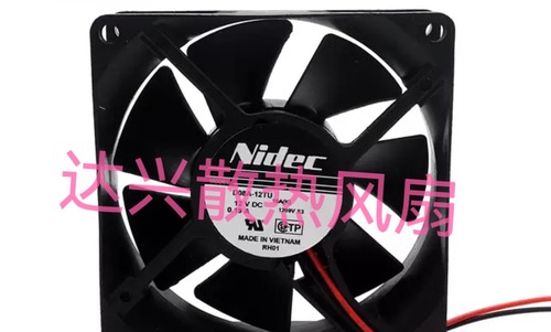 D08A-12TU 全新NIDEC 8厘米 静音电源散热风扇 8025 12V滚珠通风