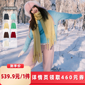 所有女生 衣橱直播间 绒汀 云雾感 100%纯山羊绒拉绒拉毛