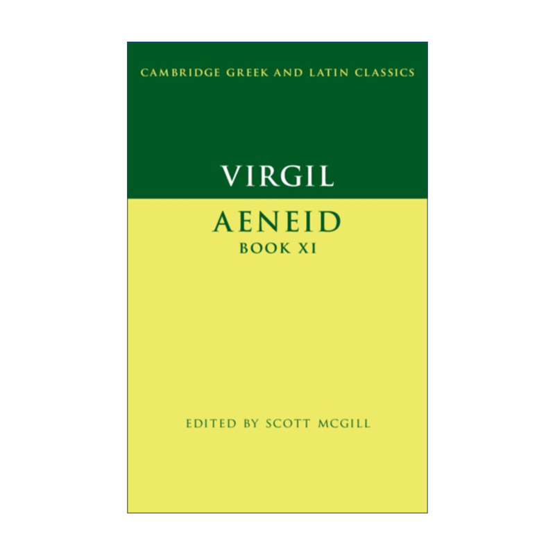 英文原版 Virgil Aeneid Book XI 维吉尔 埃涅阿斯纪 卷11 剑桥希腊拉丁语经典系列 原文加学者注释 英文版 进口英语原版书籍