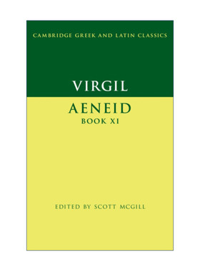 英文原版 Virgil Aeneid Book XI 维吉尔 埃涅阿斯纪 卷11 剑桥希腊拉丁语经典系列 原文加学者注释 英文版 进口英语原版书籍