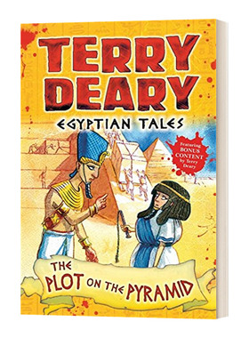 英文原版 Egyptian Tales The Plot on the Pyramid 埃及故事-可怕的历史作者作品 英文版 进口英语原版书籍儿童图书