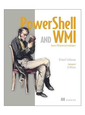 英文原版 PowerShell and WMI PowerShell与WMI 编程入门 英文版 进口英语原版书籍