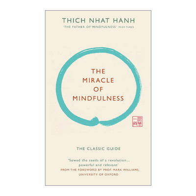 英文原版 The Miracle of Mindfulness 正念的奇迹 一行禅师 精装版收藏版 英文版 进口英语原版书籍