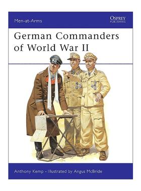 英文原版 German Commanders of World War II 二战德军指挥官 历史上的军队系列 英文版 进口英语原版书籍