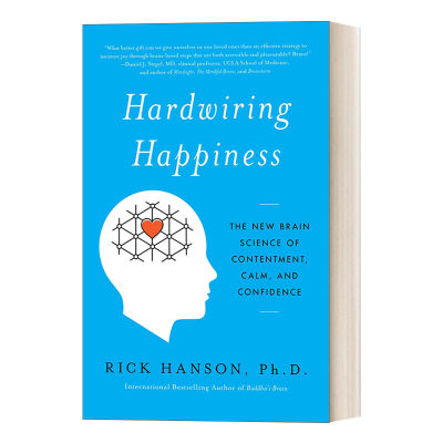 英文原版 Hardwiring Happiness 大脑幸福密码/重塑正能量 每天1分钟 让你的心幸福满溢 不二法门作者新作 英文版 进口英语原版书