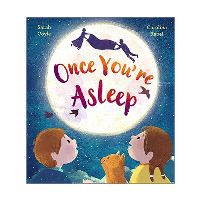 英文原版 Once You're Asleep 当你入睡后 儿童睡前绘本 亲子共读 英文版 进口英语原版书籍