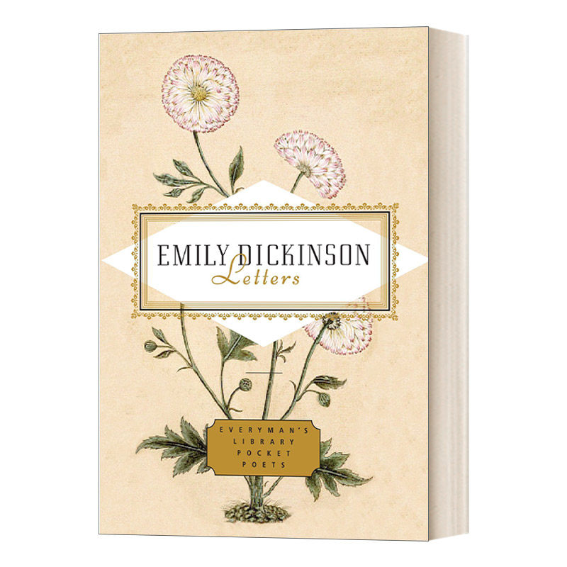 英文原版 Emily Dickinson Letters Edited by Emily Fragos 艾米莉·狄金森 信件 人人图书馆口袋诗人系列 英文版 进口英语书籍