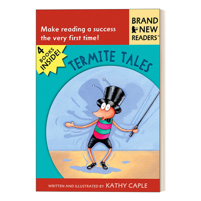 英文原版 Termite Tales: Brand New Readers 小白蚁的故事 儿童绘本 Candlewick分级读物 英文版 进口英语原版书籍