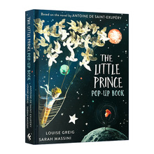 英文原版 The Little Prince Pop Up Book 小王子立体书 精装大开本彩色插画 英文版 进口英语原版书籍